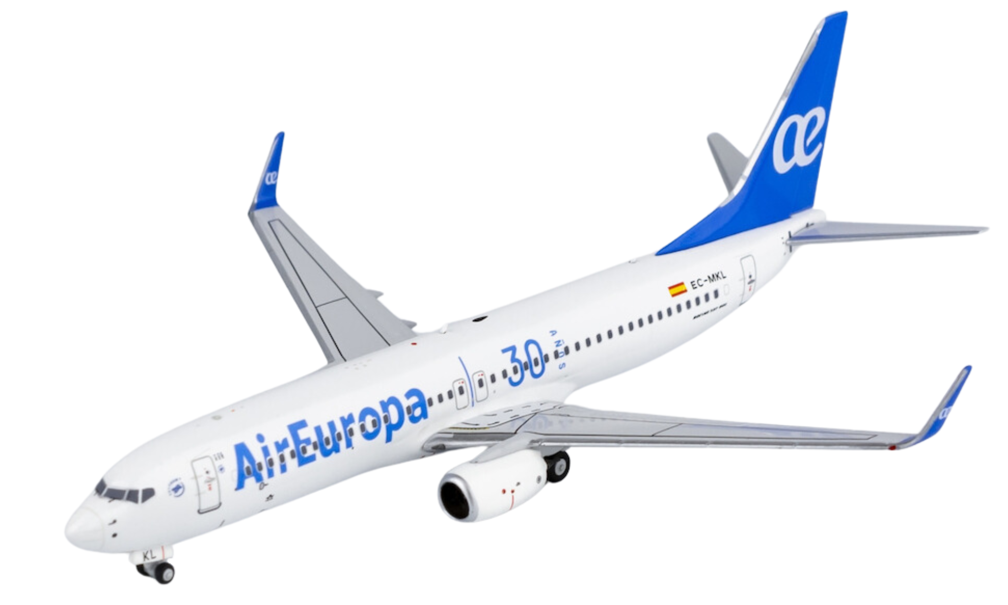 Maqueta Boeing B737-800 Air Europa EC-MKL "30 años" 1/400